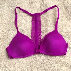 32B front closure racerback bra
